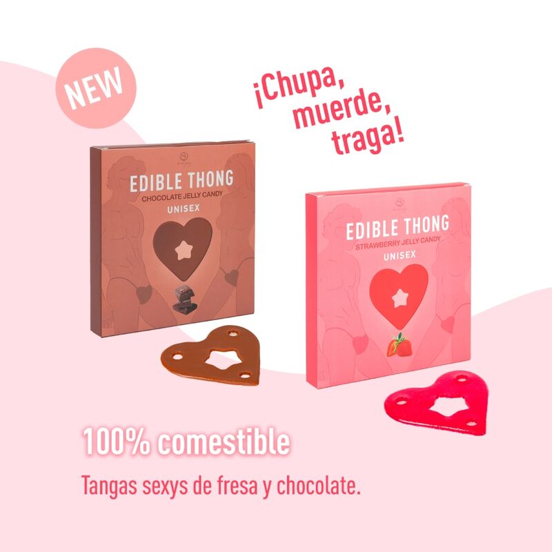 Secret Play Strawberry Gummy Thong