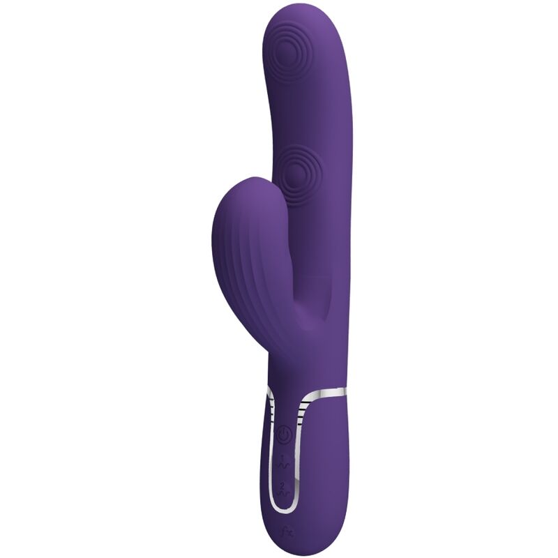 Pretty Love Perlita G-Spot Vibrator 3 en 1 Púrpura