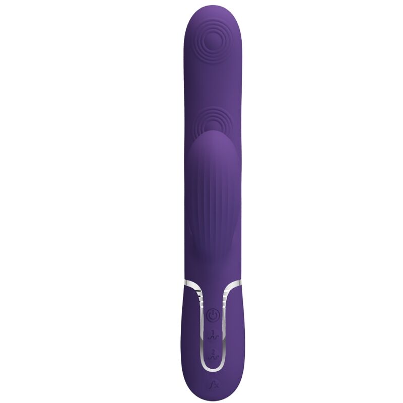 Pretty Love Perlita G-Spot Vibrator 3 en 1 Púrpura