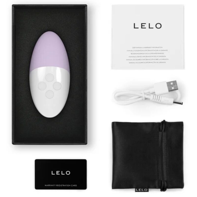 LELO Siri 3 Masajeador de Clítoris Calm Lavanda