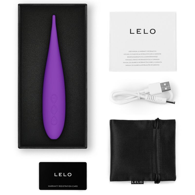 LELO DOT Travel - Estimulador Clitoridiano Portátil Púrpura