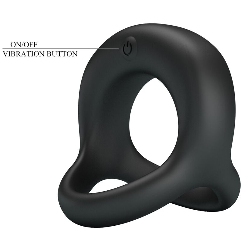 Pretty Love Elliott - Anillo Vibrador Negro