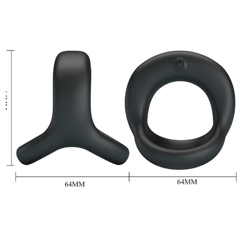 Pretty Love Elliott - Anillo Vibrador Negro