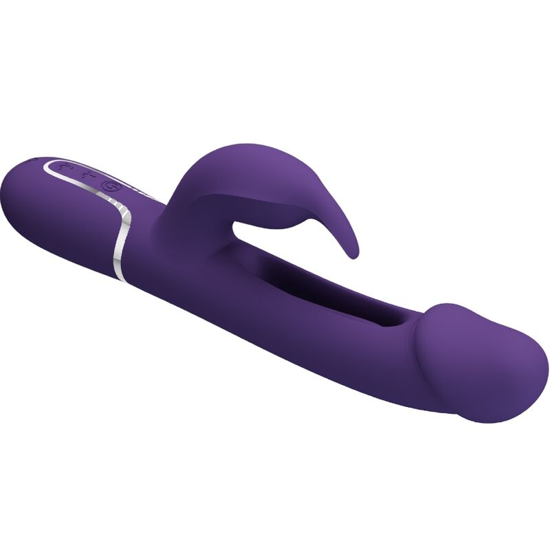 Pretty Love Kampas Rabbit 3 en 1 - Vibrador Multifunción Violeta