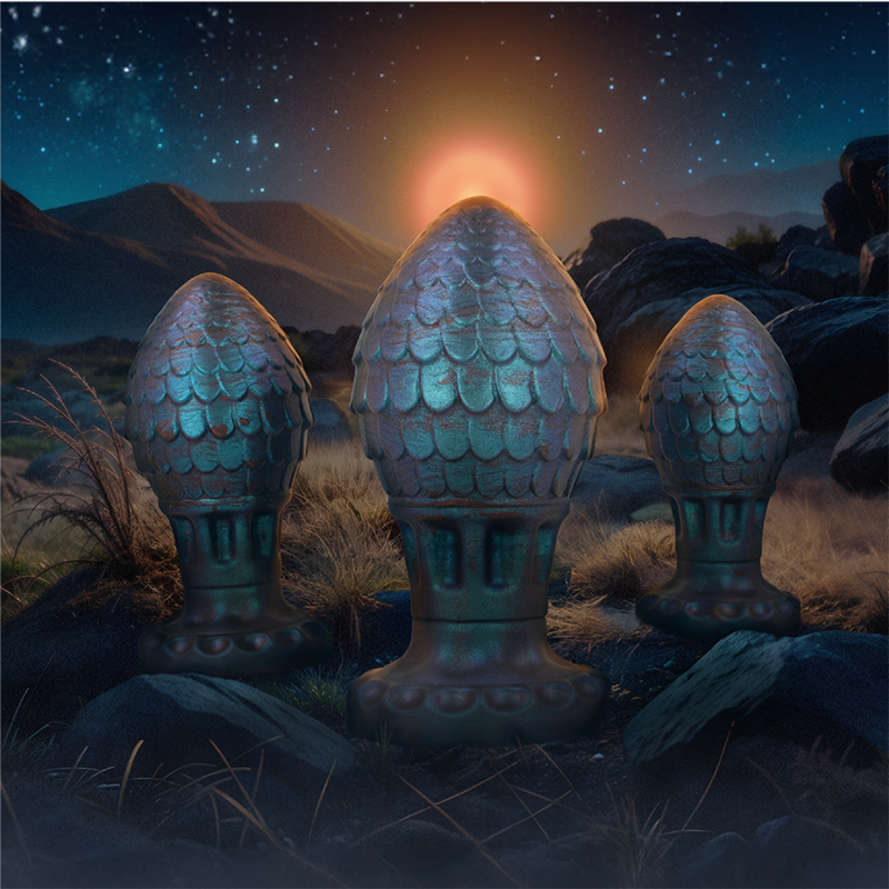 Epic Vrakos Dragon Egg Anal Plug Talla L