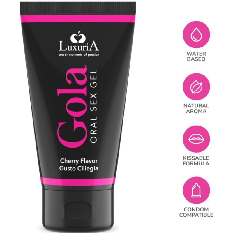 Intimateline Luxuria Gel Oral Sabor Cereza 50 ml