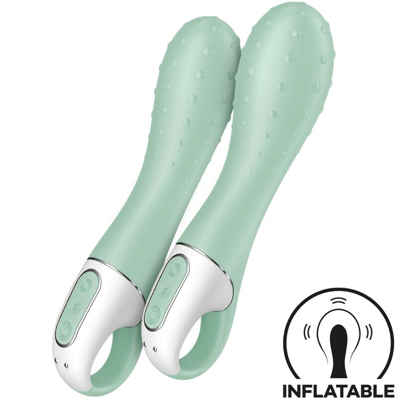 Satisfyer Air Pump Vibrator 3 Inflatable G Point Mint
