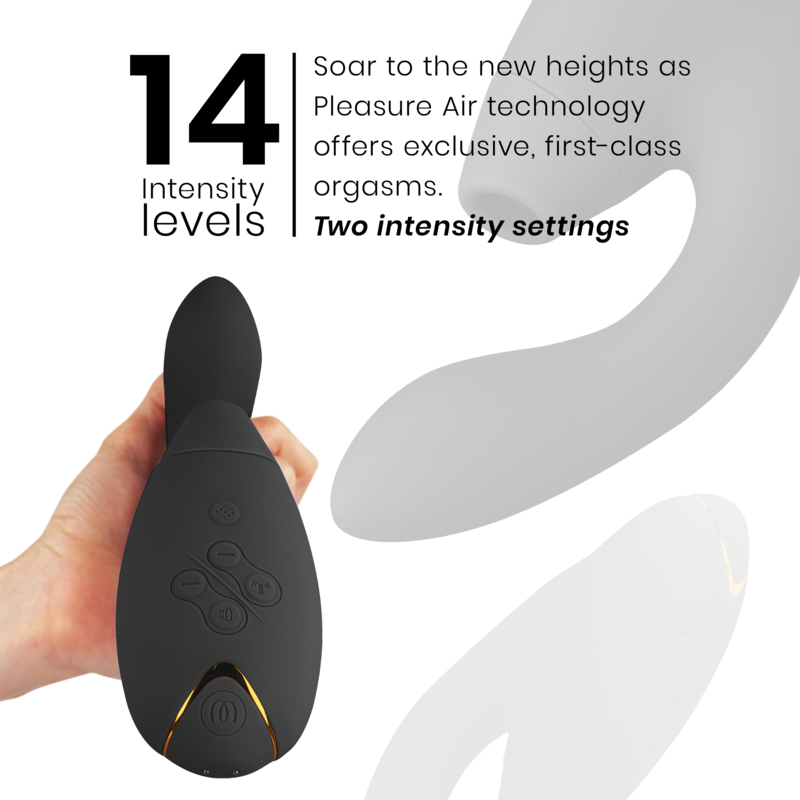 Womanizer DUO 2 Stimulator Black - Estimulador Dual Clítoris y Punto G
