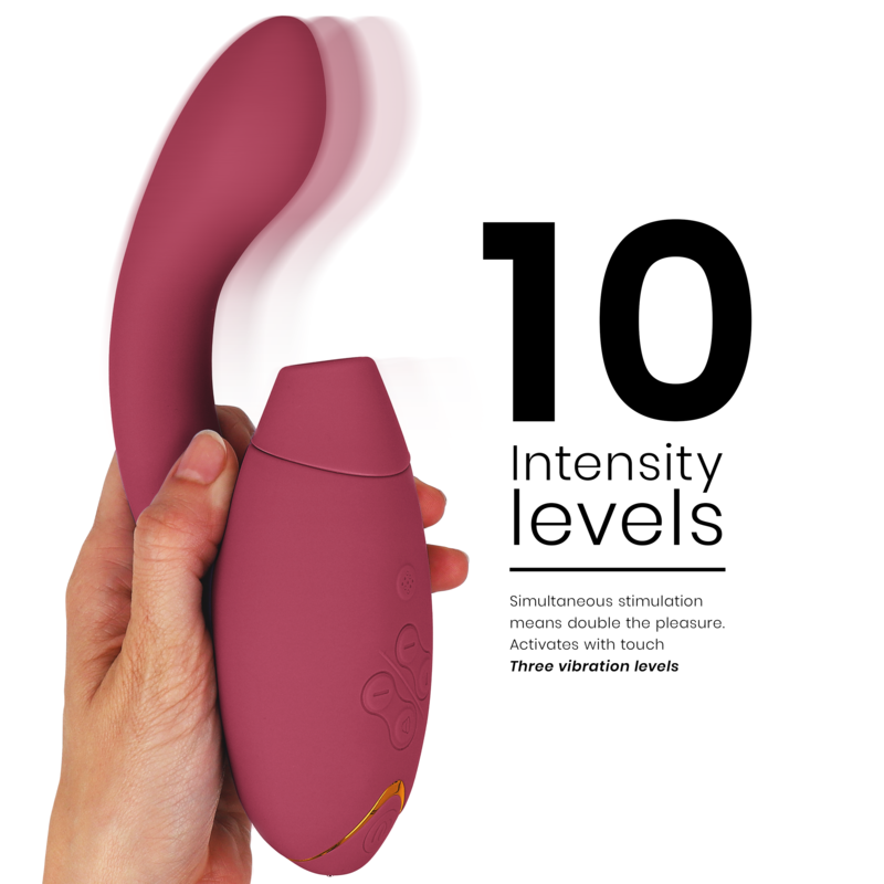 Womanizer Duo 2 Succionador de Clítoris y Punto G - 14 Niveles