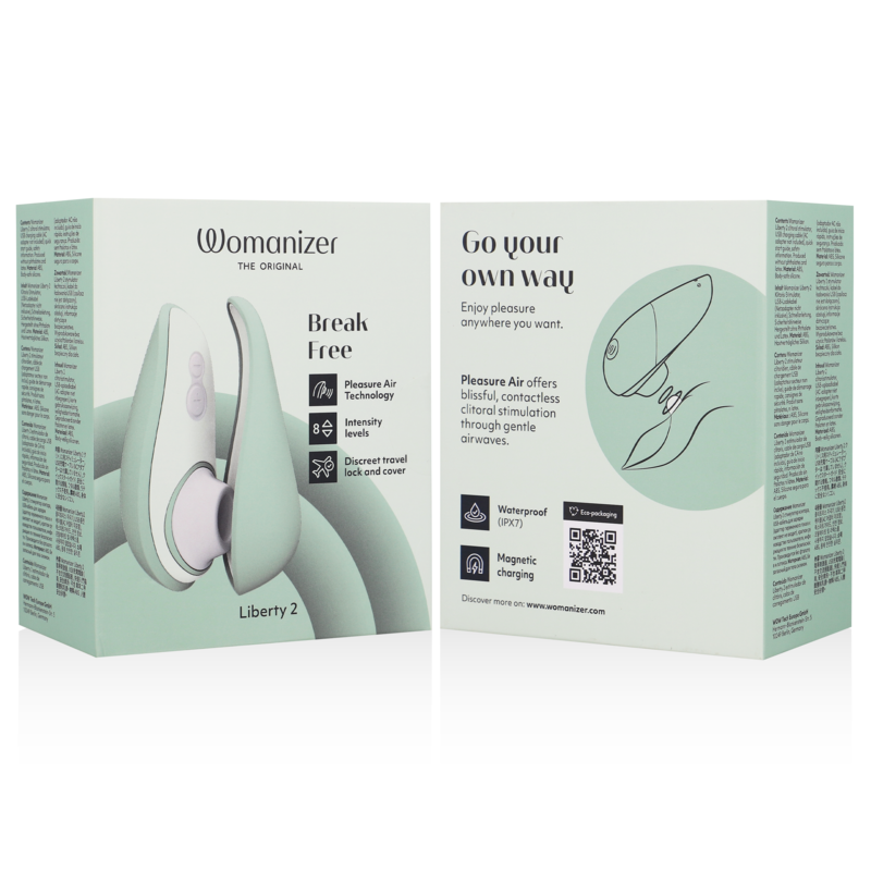 Womanizer Liberty 2 - Estimulador Clitoridiano con Tecnología Pleasure Air