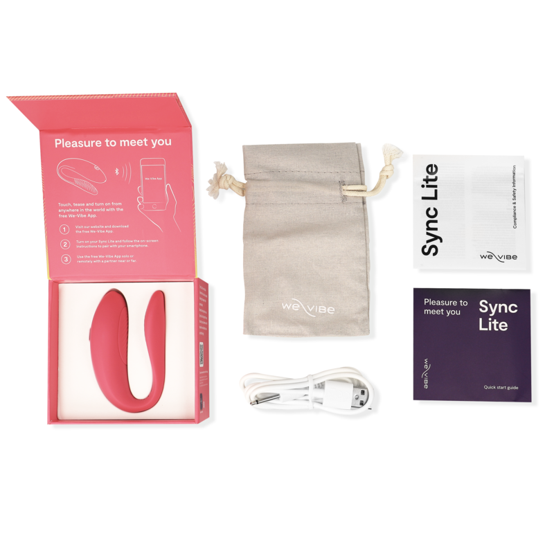 We-Vibe Sync Lite Estimulador de Clítoris Rosa - Vibrador de Pareja con App