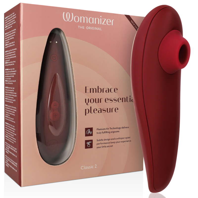 Womanizer Classic 2 Estimulador de Clítoris Burdeos