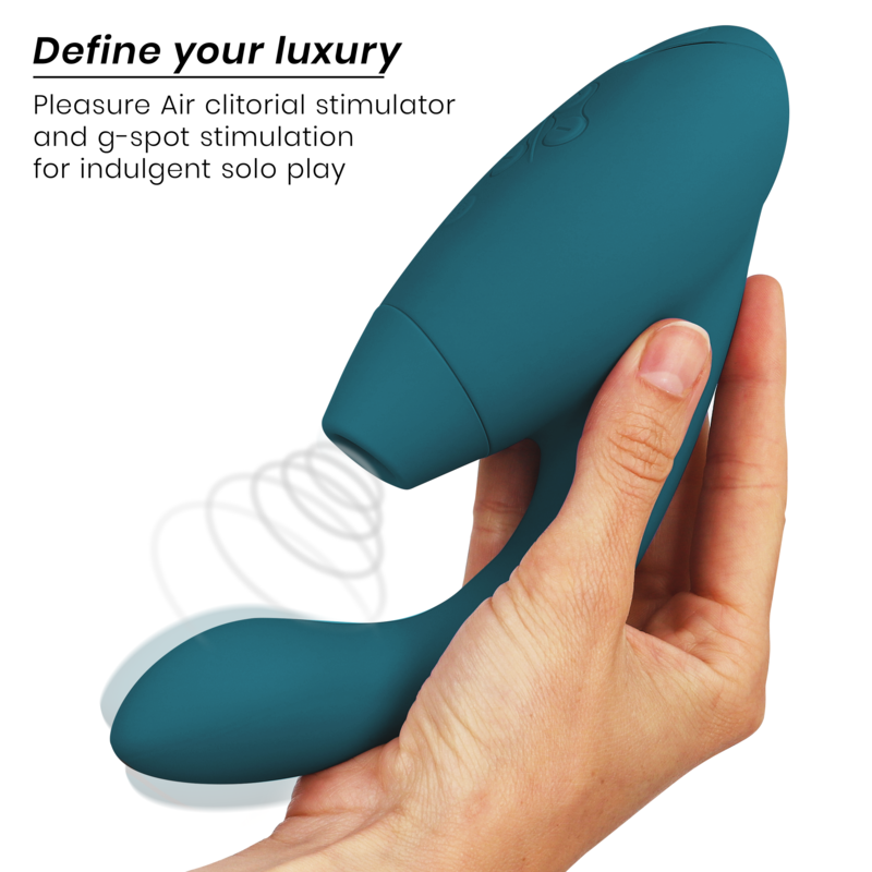 Womanizer DUO 2 Stimulator - Estimulador Dual Blue Petrol