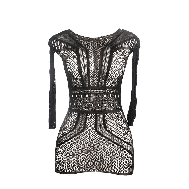 Subblime Minivestido Rejilla Croché Espalda Descubierta Talla Única