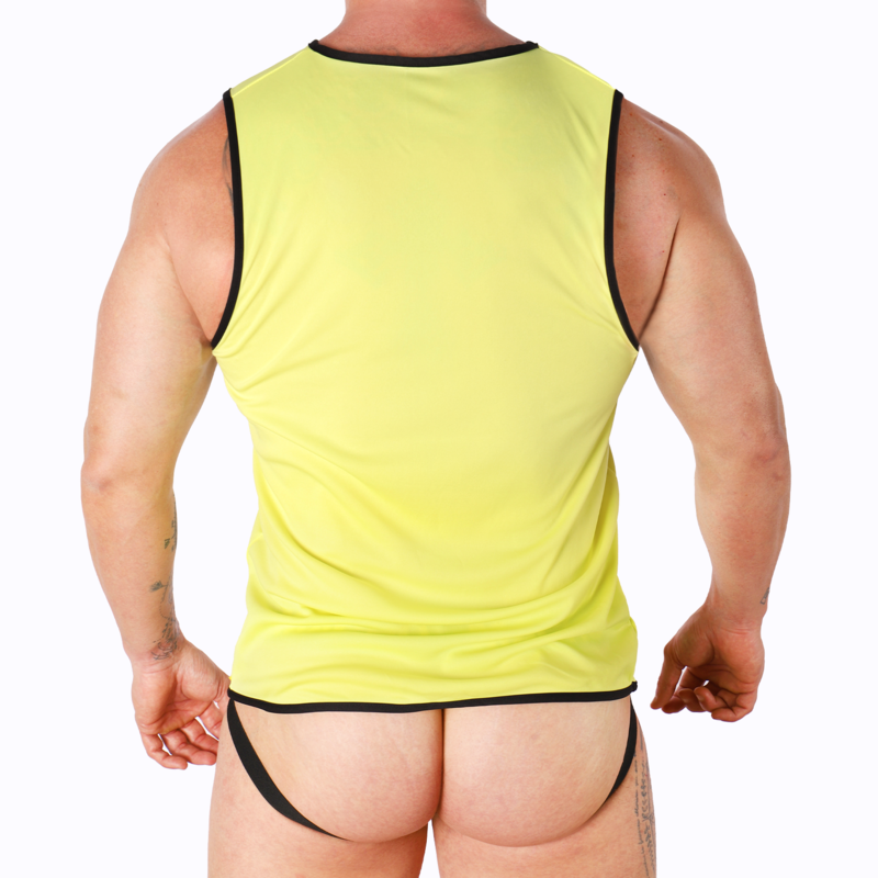 Camiseta Amarilla Macho Underwear Talla L/XL