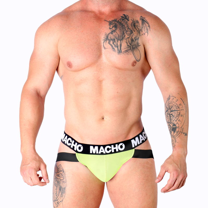 Macho MX28FA Jock Yellow M - Prenda de Moda