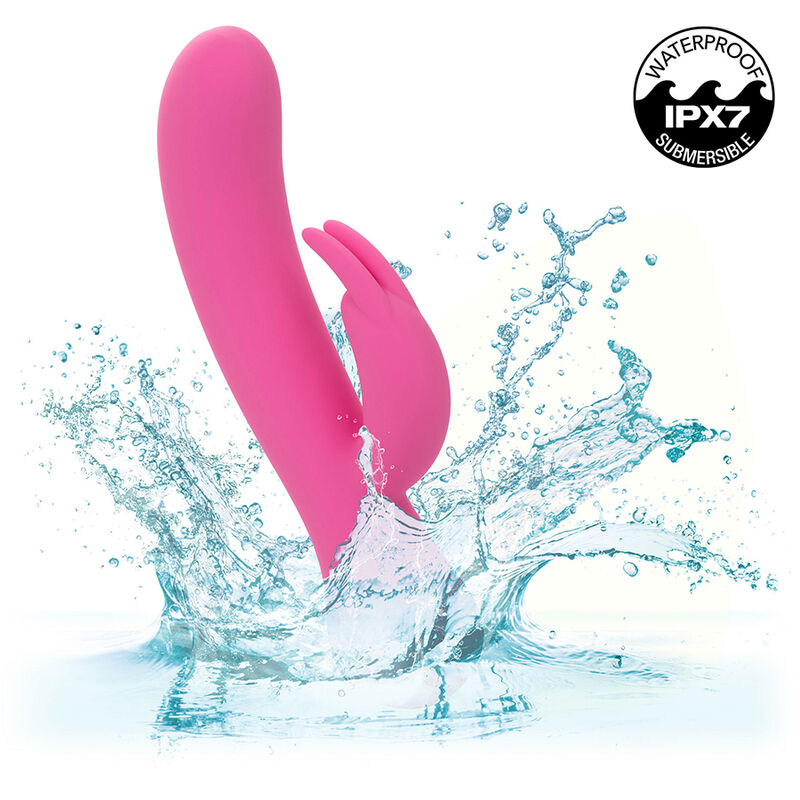CalExotics First Time Vibrator Rabbit Recargable Rosa