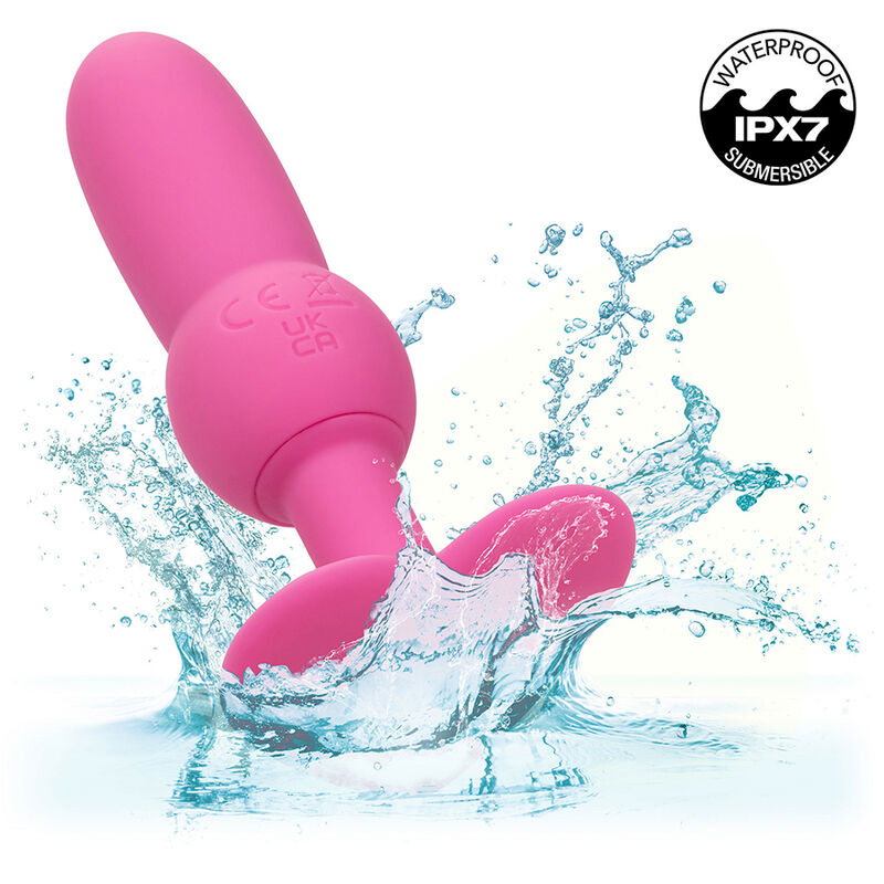 CalExotics First Time Anal Plug Beaded Probe - 10 Vibraciones