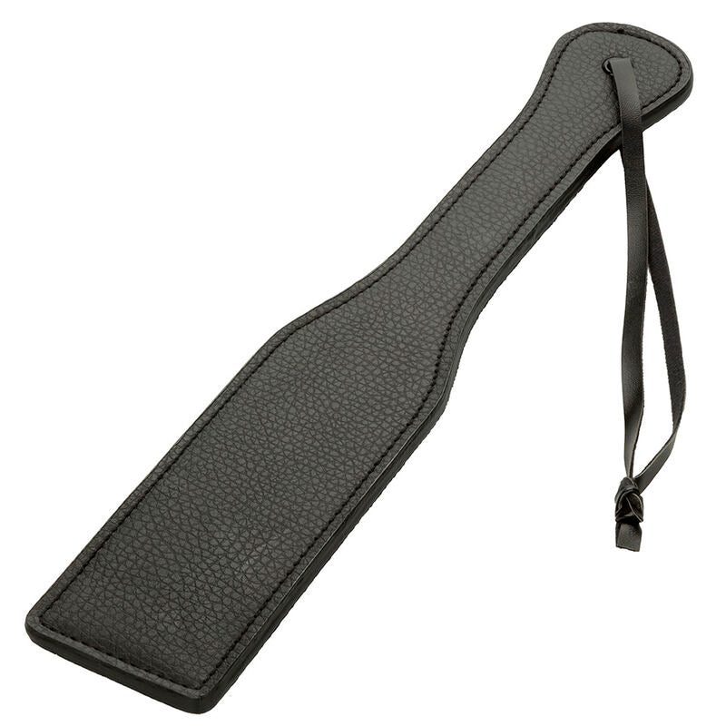 CalExotics Nocturnal Paddle - Paleta de Cuero Negro para BDSM
