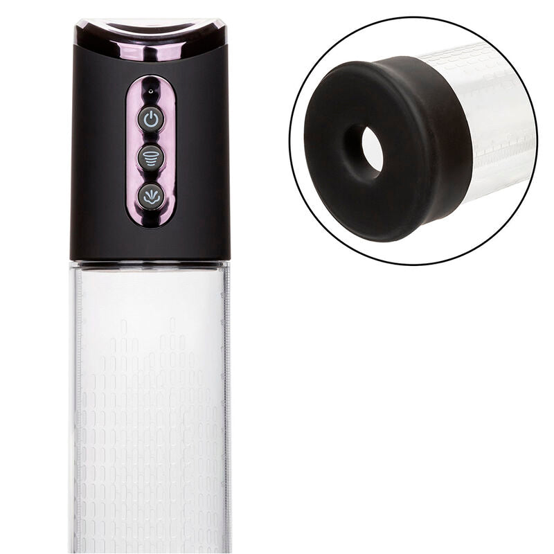 CalExotics Peak 4-Speed Suction Pump Black