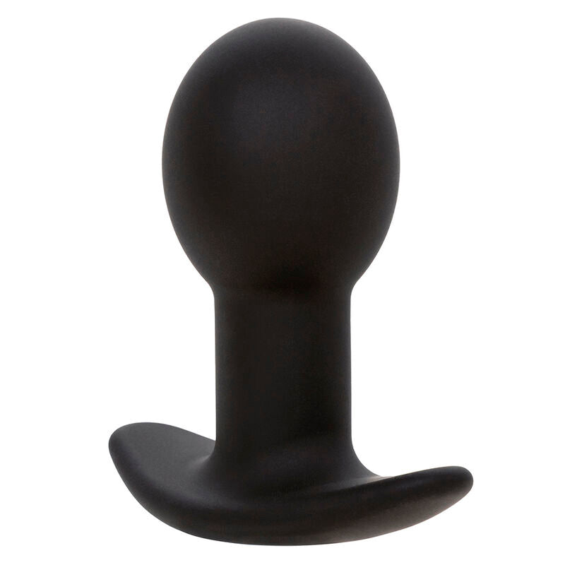CalExotics Rock Bottom Anal Plug 10 Vibraciones Silicona Negro