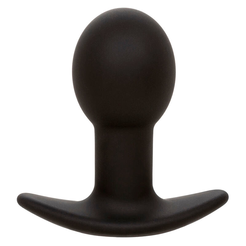 CalExotics Rock Bottom Anal Plug 10 Vibraciones Silicona Negro