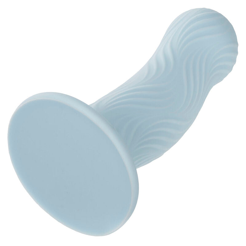 CalExotics Wave Rider Foam Anal Plug Blue