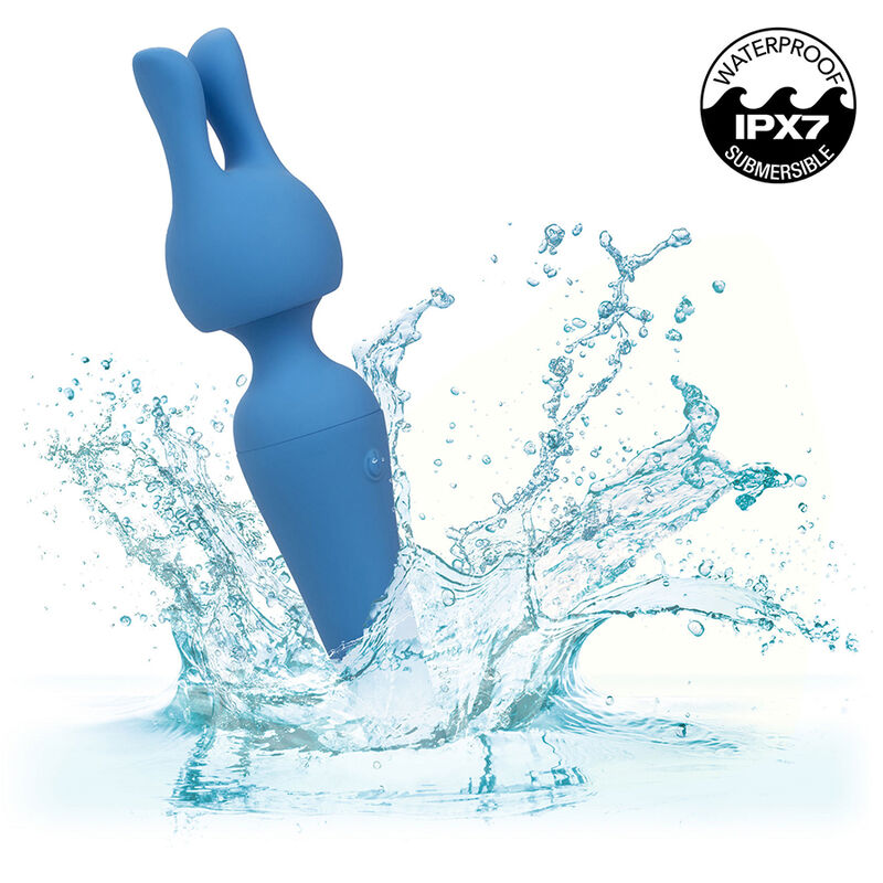 CalExotics Couture Collection Body Wand - Masajeador Recargable 10 Velocidades Azul