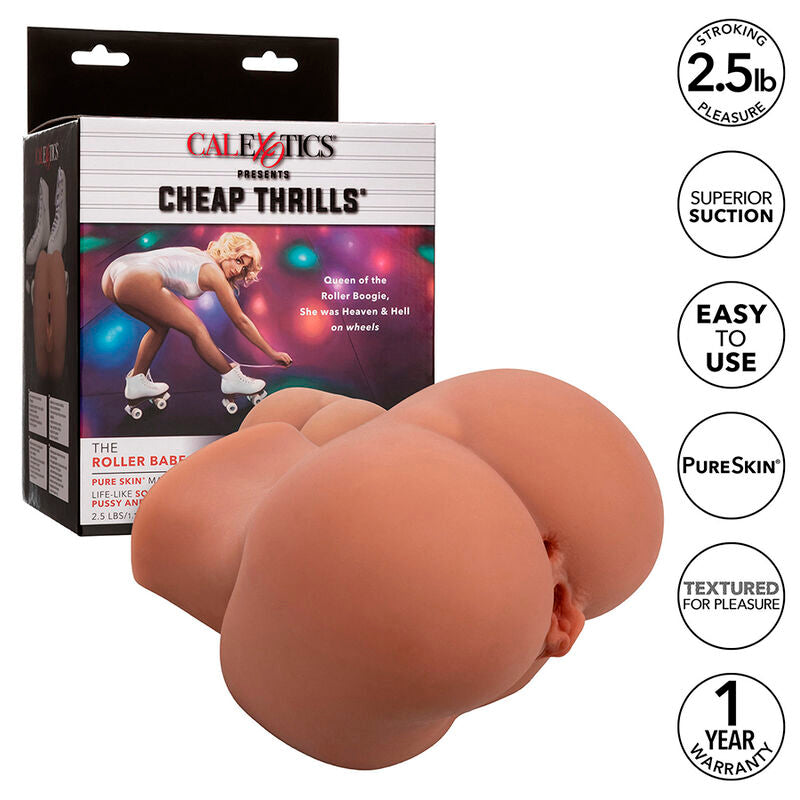 CalExotics The Roller Babe - Masturbador Realista Doble Entrada