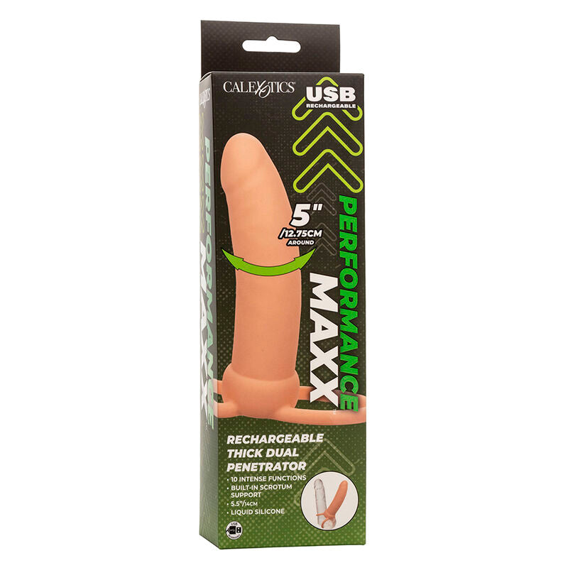 CalExotics Maxx Thick Dual Penetrator - 10 Vibraciones