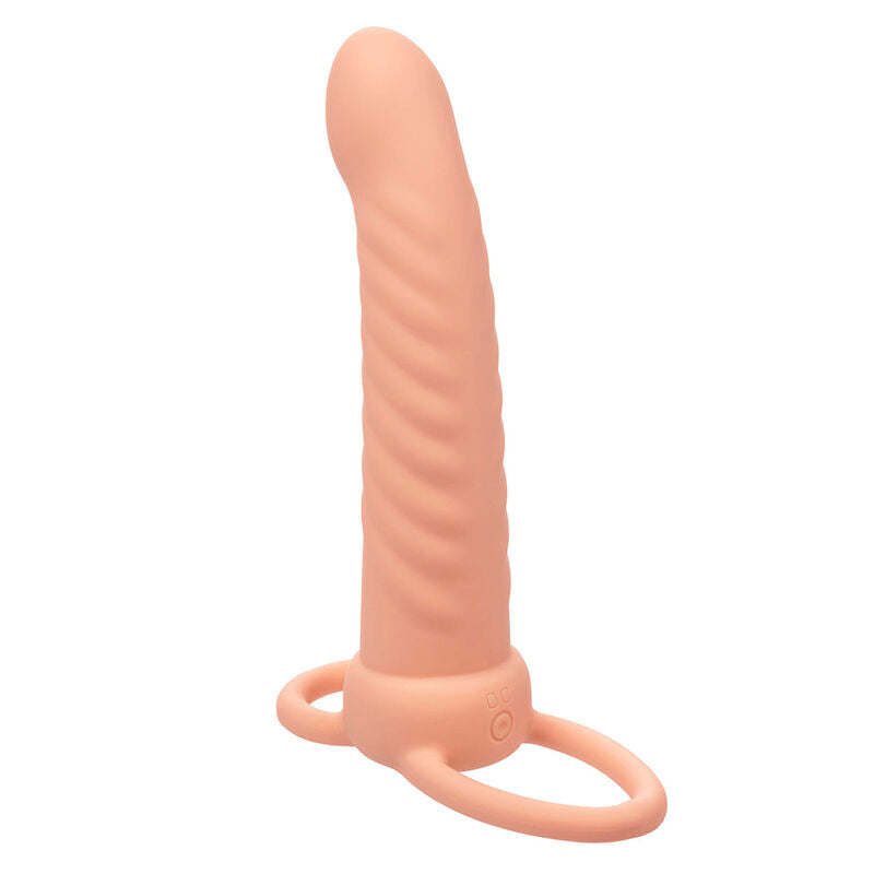 CalExotics Maxx Ribbed Dual Penetrator - 10 Vibraciones