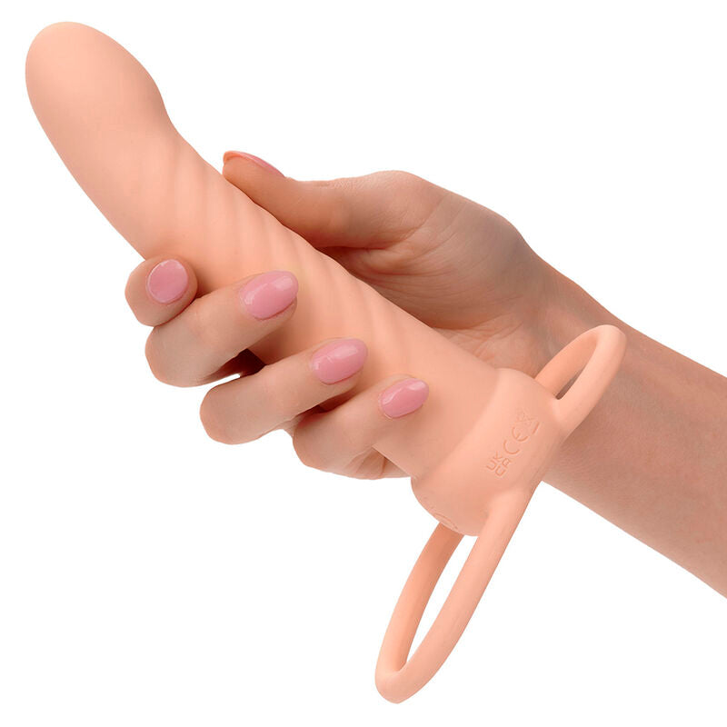 CalExotics Maxx Ribbed Dual Penetrator - 10 Vibraciones