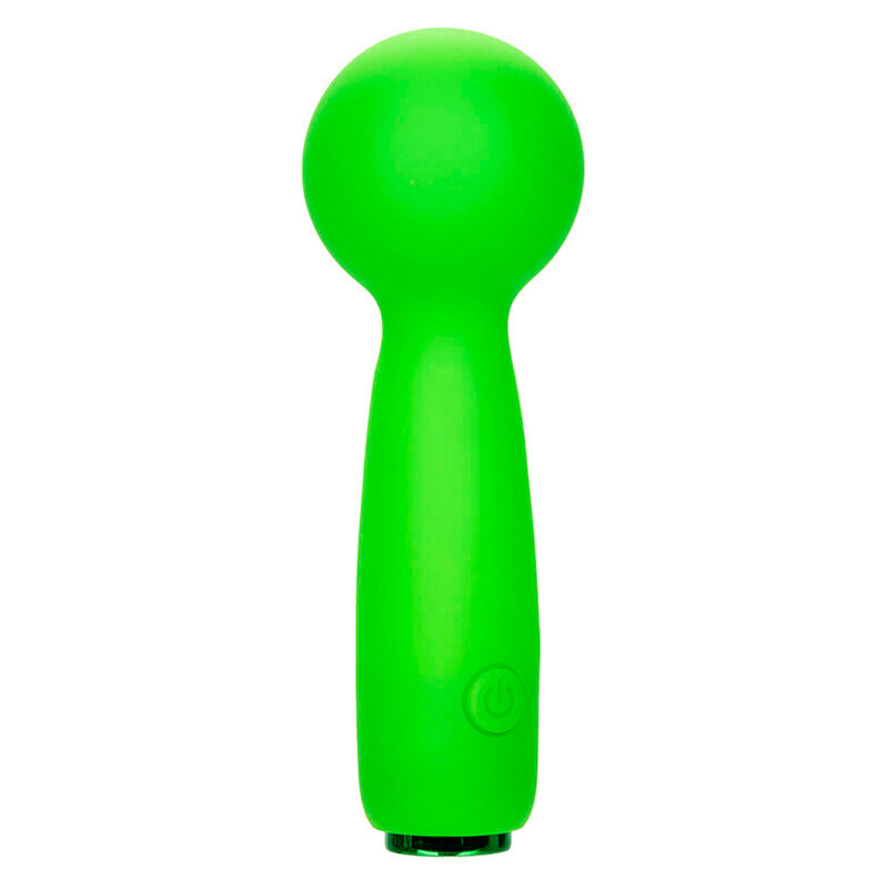 CalExotics Neon Vibes The Bubbly Vibe Mini Massager 10 Vibraciones Verde