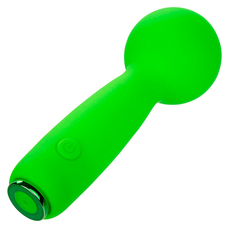 CalExotics Neon Vibes The Bubbly Vibe Mini Massager 10 Vibraciones Verde