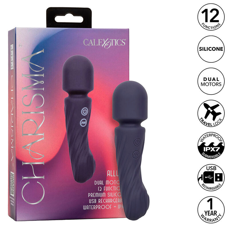 CalExotics Charisma Allure Massager - Dual Motors 12 Funciones