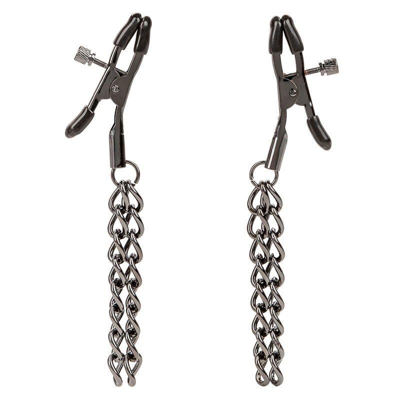 Euphoria Chain Nipple Clamps - Pinzas para Pezones con Cadenas Duales