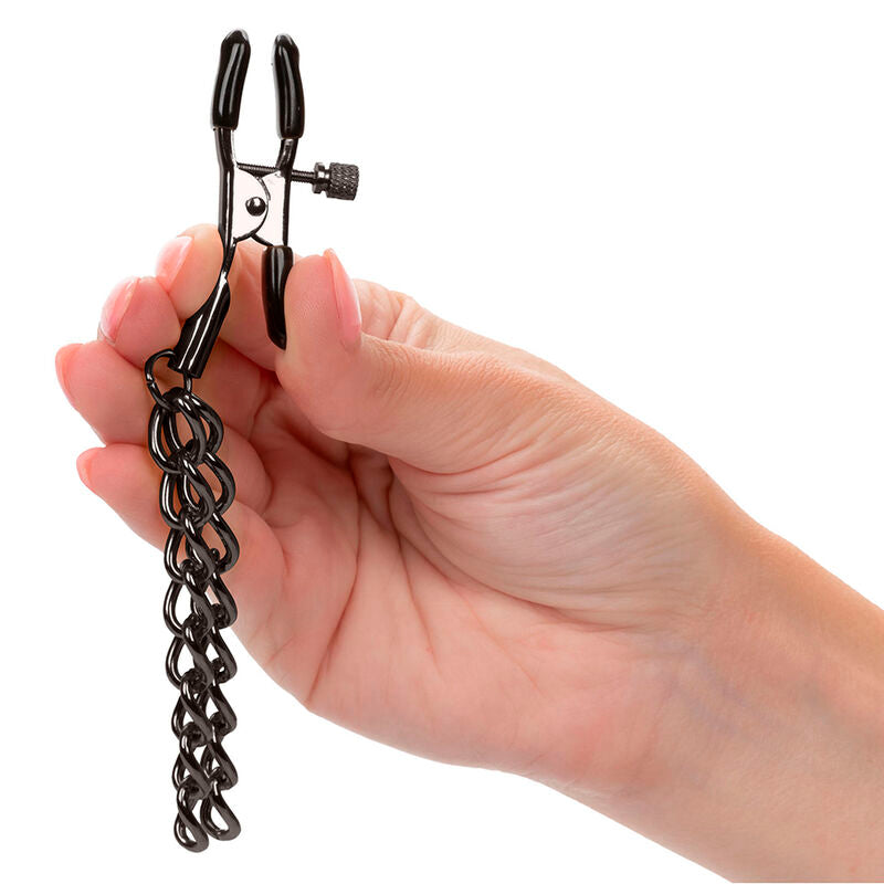 Euphoria Chain Nipple Clamps - Pinzas para Pezones con Cadenas Duales