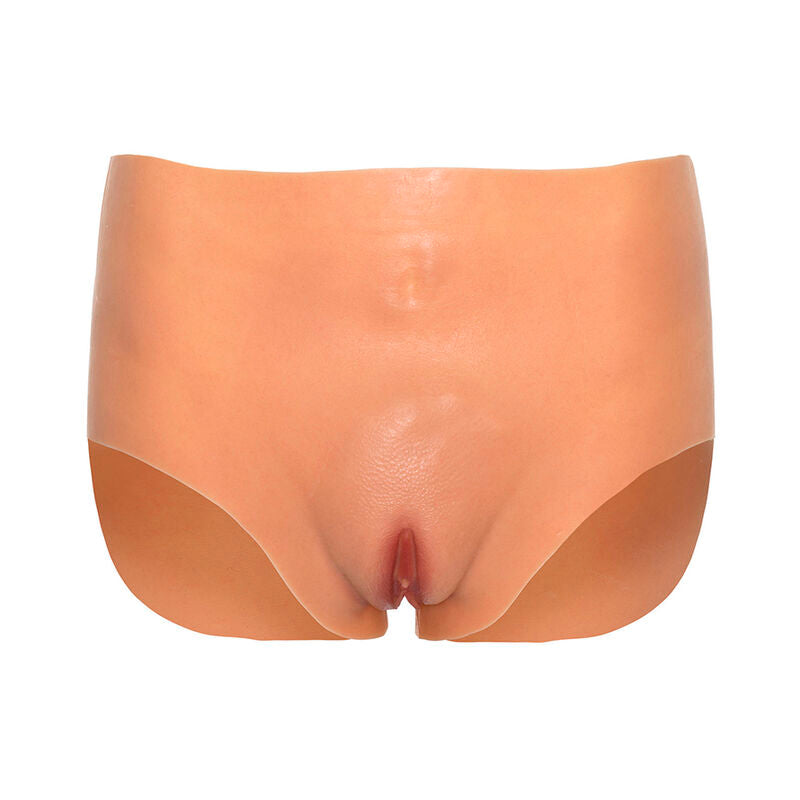 Hidden Desire Alter Ego Open Vagina Brief - Cintura Alta Flesh