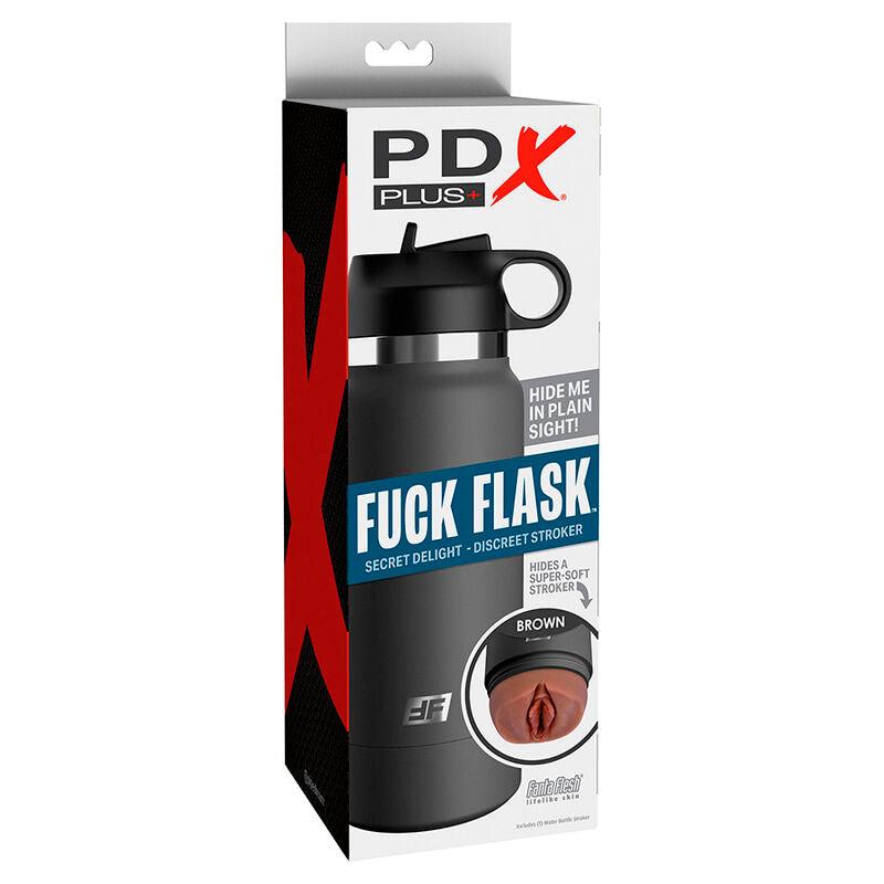 PDX PLUS Fuck Flask - Stroker Discreto Diseño Botella de Agua