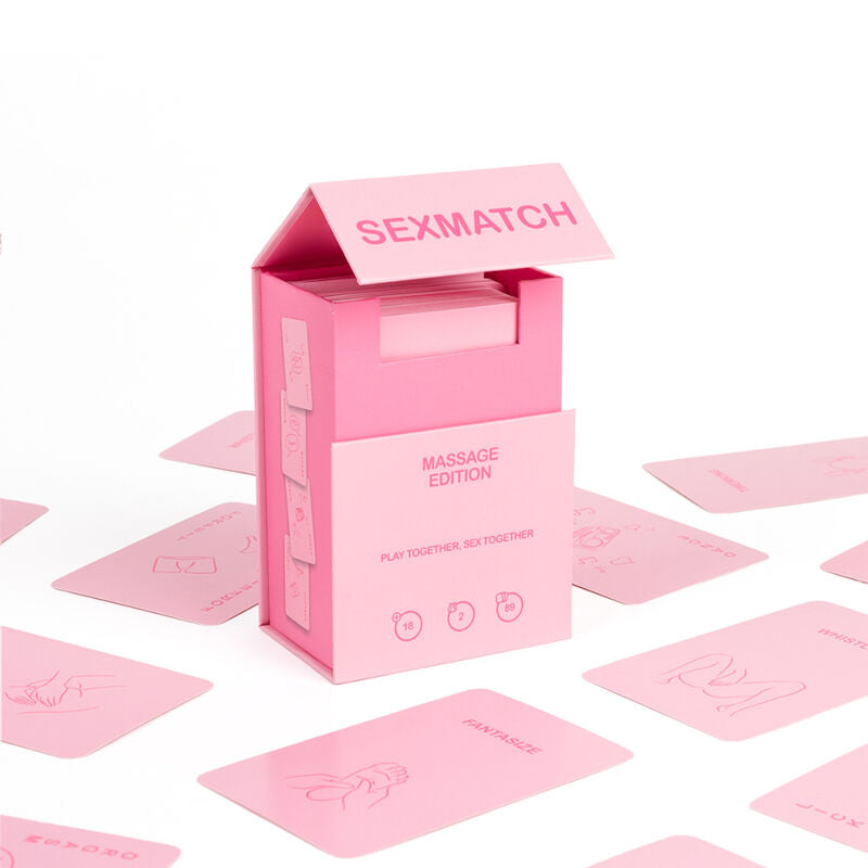 Secretplay Sexmatch Massage Edition - Juego de Mesa para Parejas