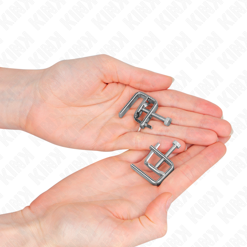 Kink Nipple Vise Clamps - Pinzas de Tornillo Ajustable con Cadena