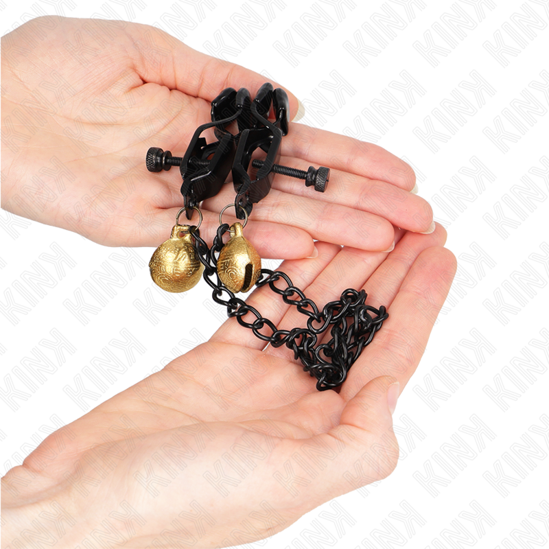 Kink Flat Chain Nipple Clamps - Pinzas Ajustables con Cadena de 30 cm