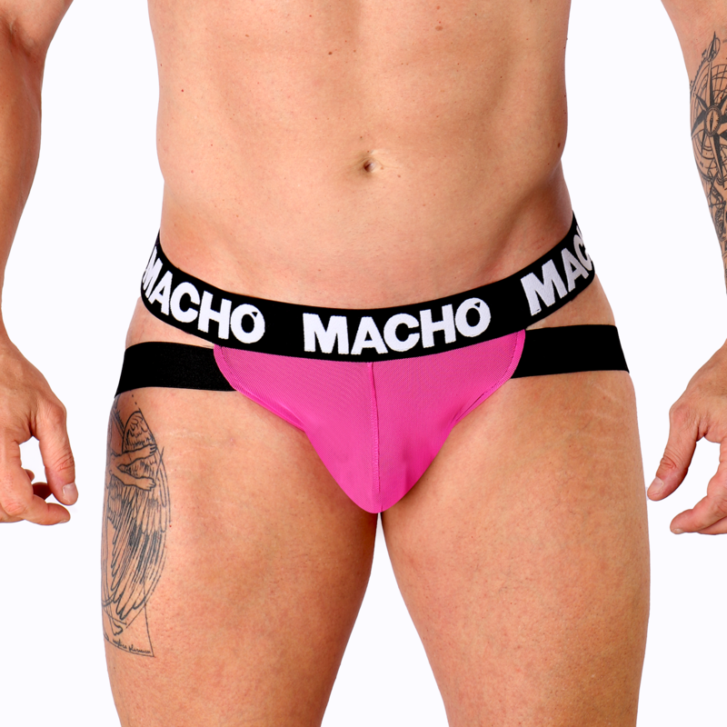 Macho MX28FR Jock Pink Neon XL - Prenda Deportiva