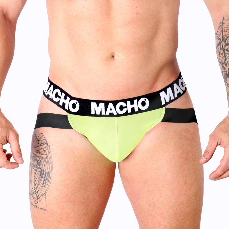 Macho MX28FA Jock Yellow XL - Prenda Deportiva