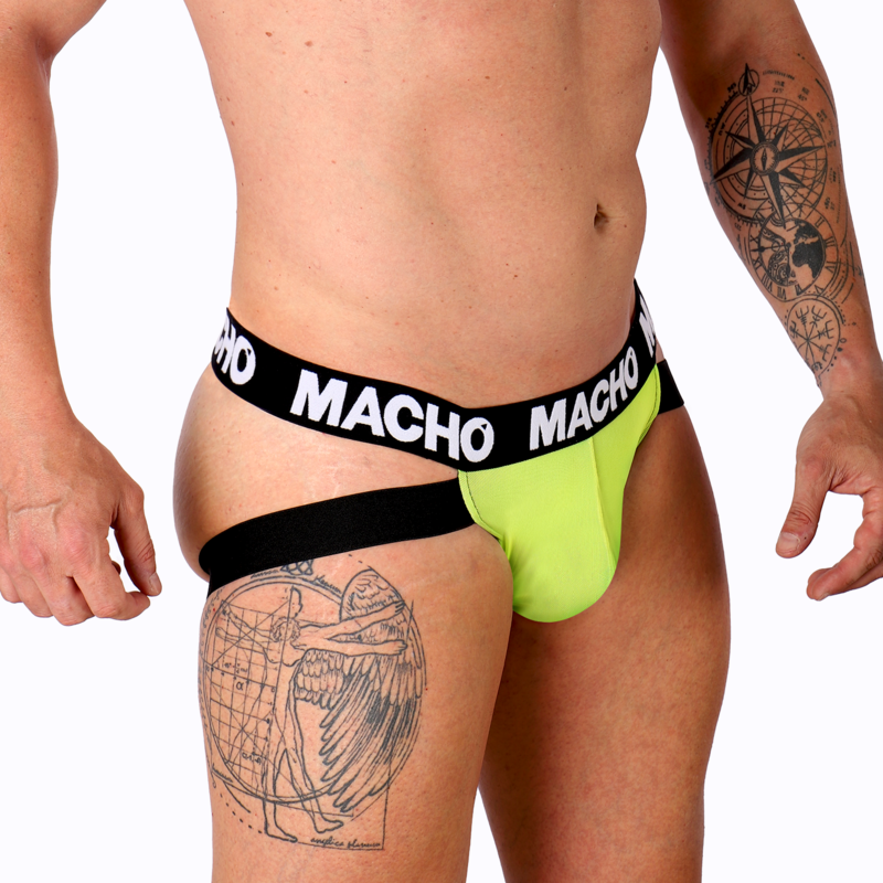 Macho MX28FA Jock Yellow Talla L