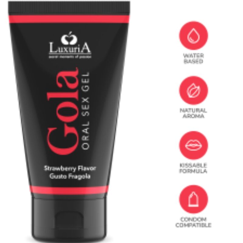 Intimateline Luxuria Gel Oral Sabor Fresa 50 ml