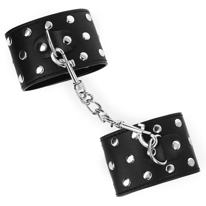 Kink Wrist Restraints con Cierre de Remaches - Ajustables 19-24 cm Negro