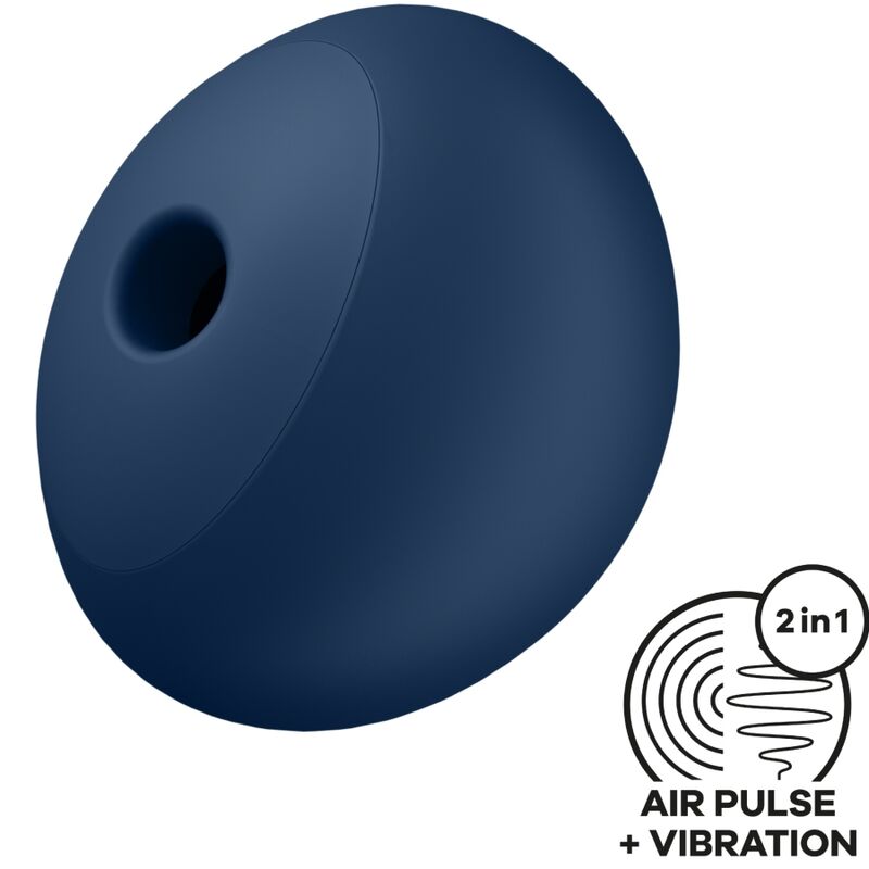 Satisfyer Air Power 4 Estimulador Clitoriano con Ondas de Presión y 12 Vibraciones Azul