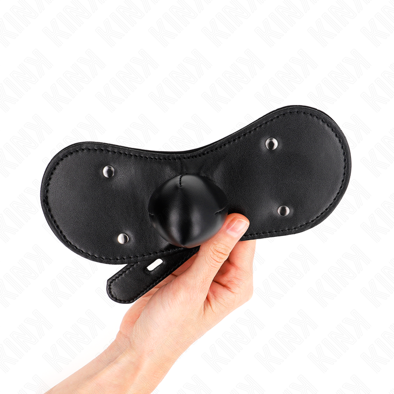 Ball Gag con Máscara Bucal y Cerradura Ajustable KINK 42-60 cm