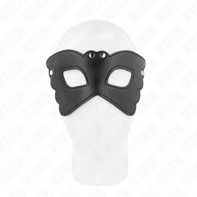 Máscara Mariposa Leatherette KINK - Diseño Ergonómico para BDSM